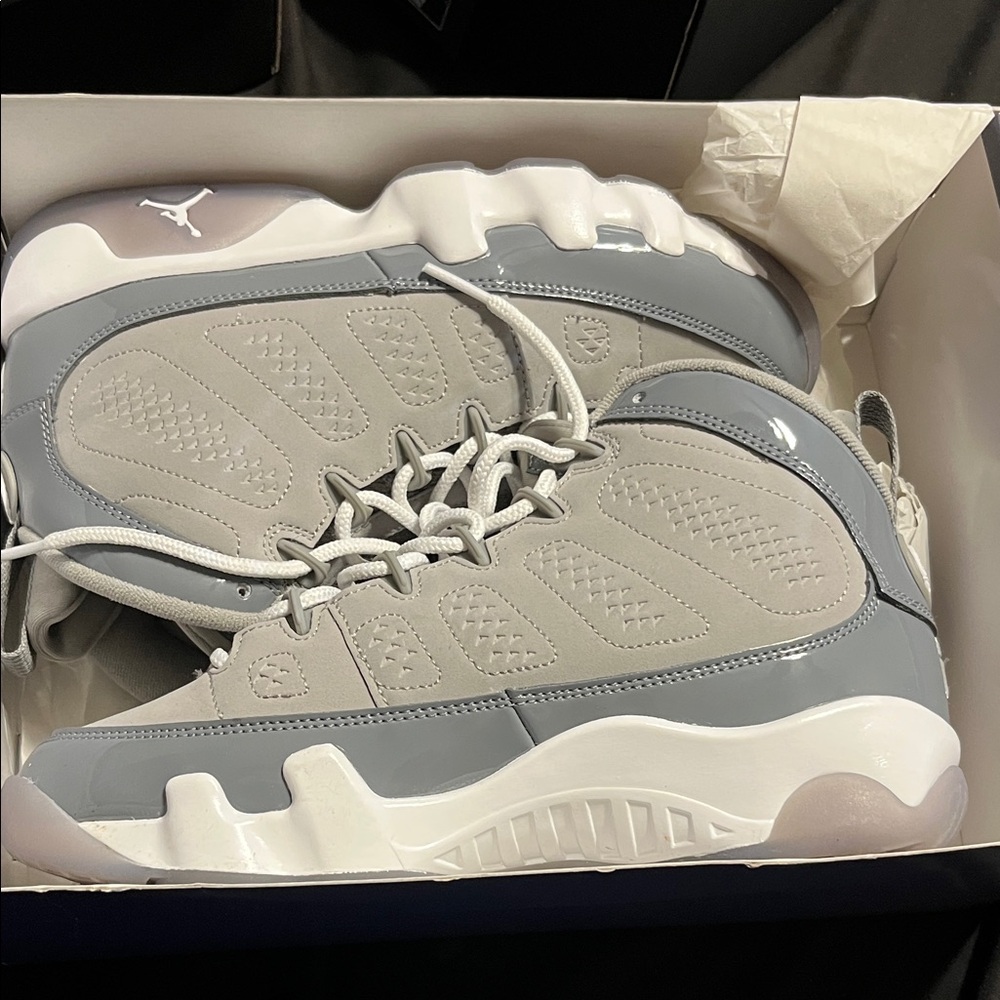 Nike Air Gray and White High-Tops